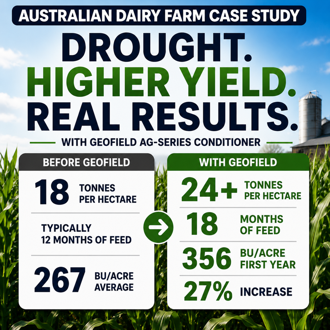 Australian Corn Farm Case Study: 33% Higher Corn Yield During Severe Drought Conditions